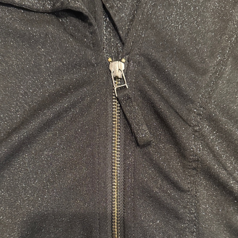Armani Exchange Black Blazer with Glitter Sz L - Picture 6 of 6